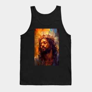 African American Art Jesus Christ Tank Top